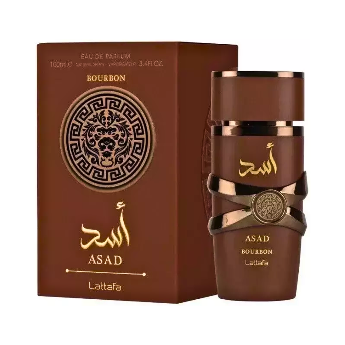 Zestaw 3 Perfum | Lattafa Asad + Asad Bourbon + Khamrah 100 ml